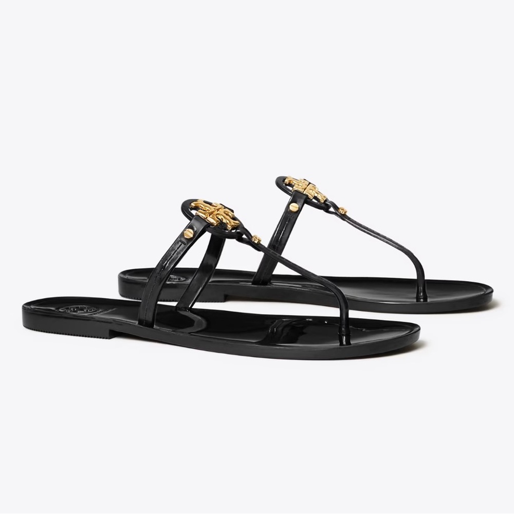 Brand new with box Tory Burch mini Miller jelly sandals size 9